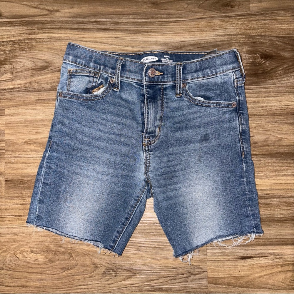Old Navy High-Rise Slim Denim Shorts